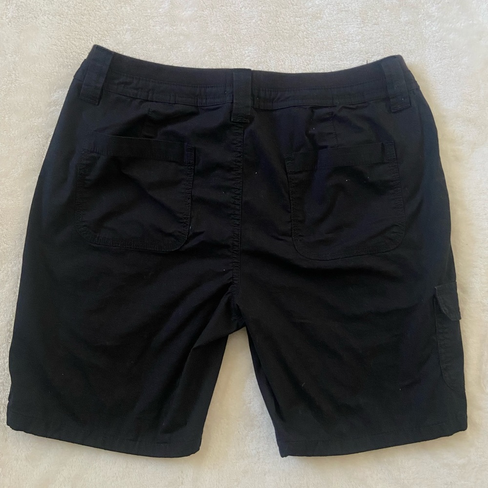 Black Thigh Shorts